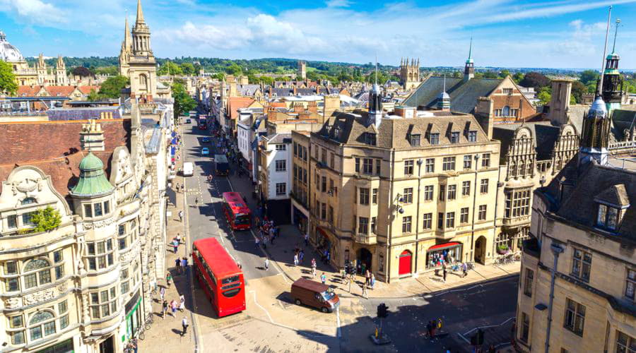 Top autoverhuur aanbiedingen in Oxford